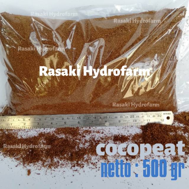 

Cocopeat / cocopit serabut kelapa halus media tanam hidroponik 500gr