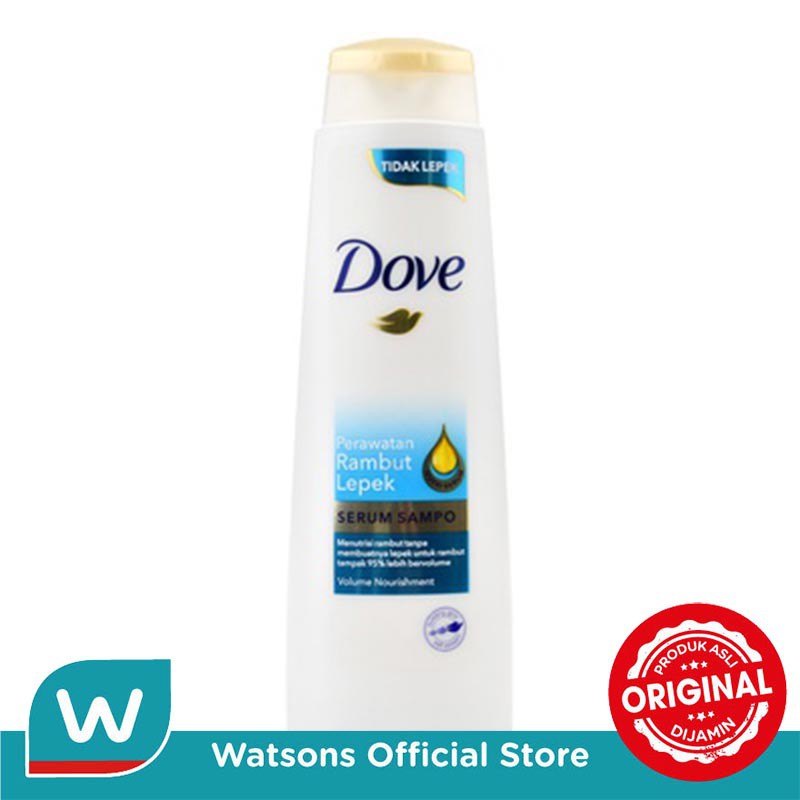 Jual Dove Shampoo Anti Lepek 135ml Shopee Indonesia