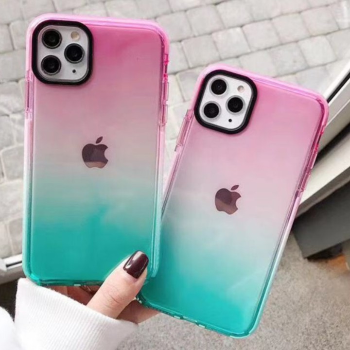 Rainbow antishock case iphone 6 6 plus 7 7 plus 8 8 plus x xs xr xs max 11 pro max 12 pro max 13 14