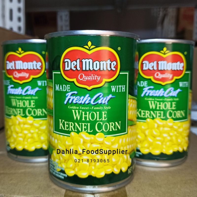 

DELMONTE WHOLE KERNEL CORN 432GR