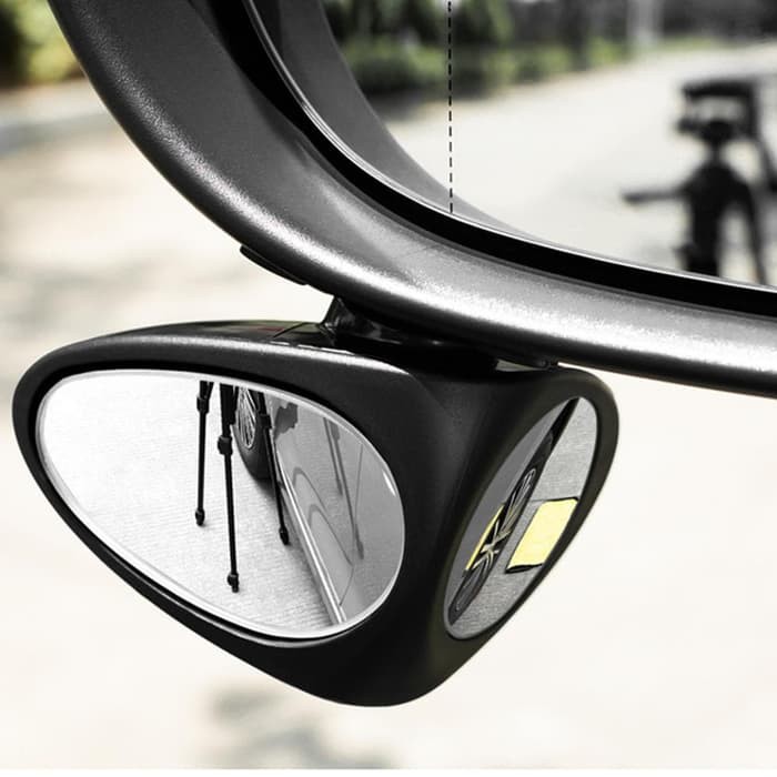 BLIND SPOT MIRROR SPION KIRI 2 IN 1 BLIND SPOT MIRROR CERMIN TAMBAHAN / BLIND SPOT MIRROR DUAL USE WIDE ANGLE VIEW MIRROR NEW SPION