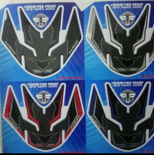 Stiker Sticker Resin Timbul Fender Spakbor Depan New Nmax 2020 Terbaru