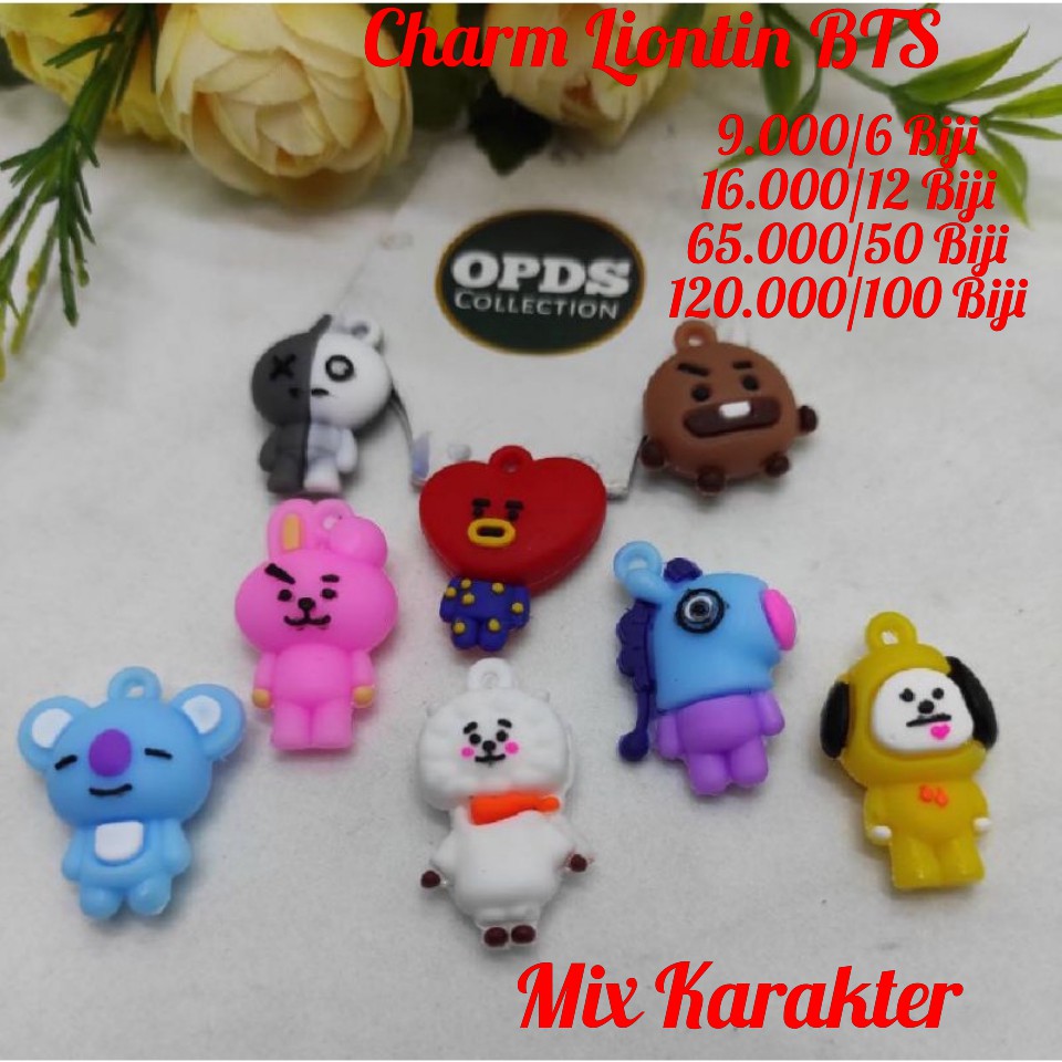 Charm Liontin BTS Liontin Kalung Masker Hiasan Kalung Masker