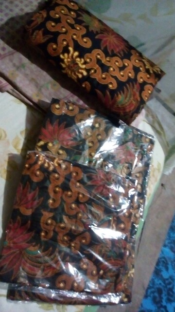 Batik Couple Keluarga Sania Ruffle Ori Ndoro Jowi Dnt Sekar Sari