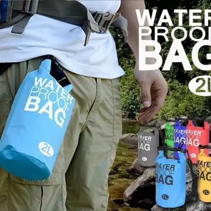 TAS WATER PROOF OCEAN PACK DRYBAG 2 Liter Tas Selempang ACC