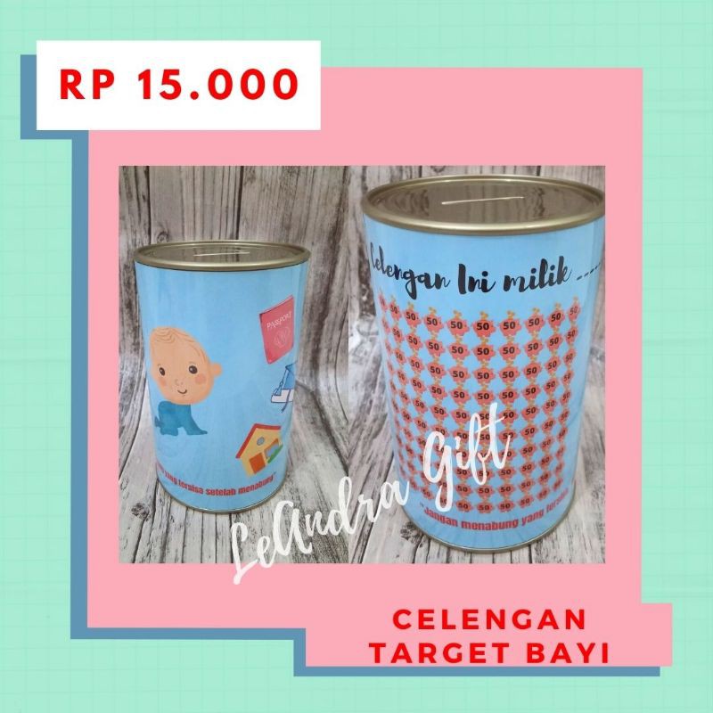 Celengan Target Viral Motif Bay / baby