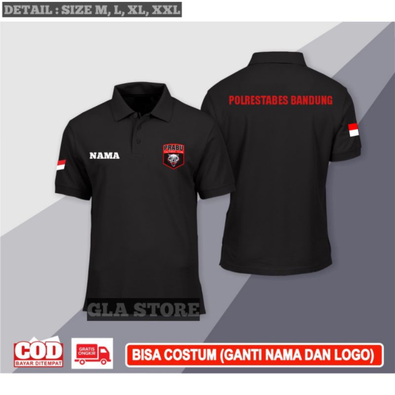 BAJU KAOS POLO WANGKI TEAM PRABU BANDUNG TACKTIKAL TEAM