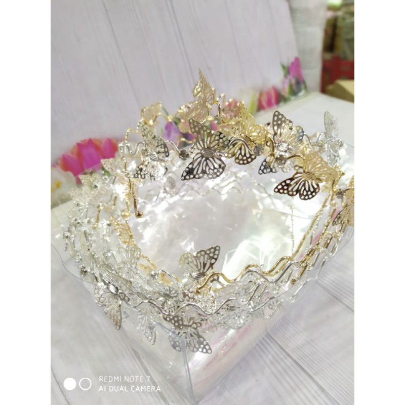 Mahkota Kupu-kupu Butterfly Crown Headpice