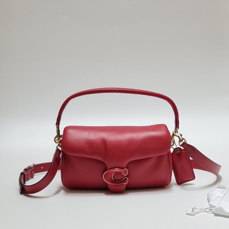 COACH  C0772 PILLOW TABBY SHOULDER BAG RED APPLE  26x16x8