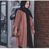 TNI Maxi Long Outer Rena Dress Cardigan Cardy Style Fashion Baju Luaran Cardigan Dress Wanita