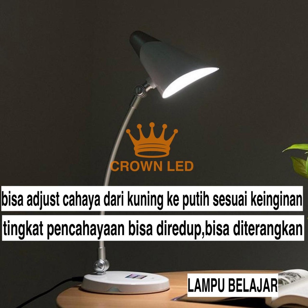 LAMPU MEJA BELAJAR LED DESIGN MINIMALIS LAMPU TIDUR LAMPU KERJA