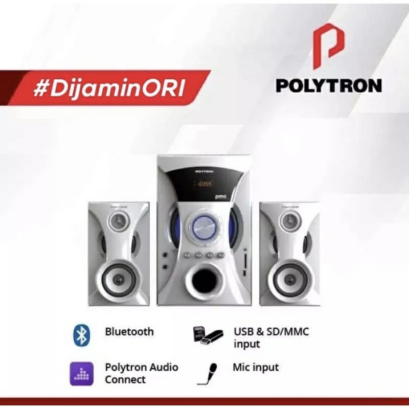 Polytron Speaker Aktif Bluetooth PMA-9505 / PMA-9525