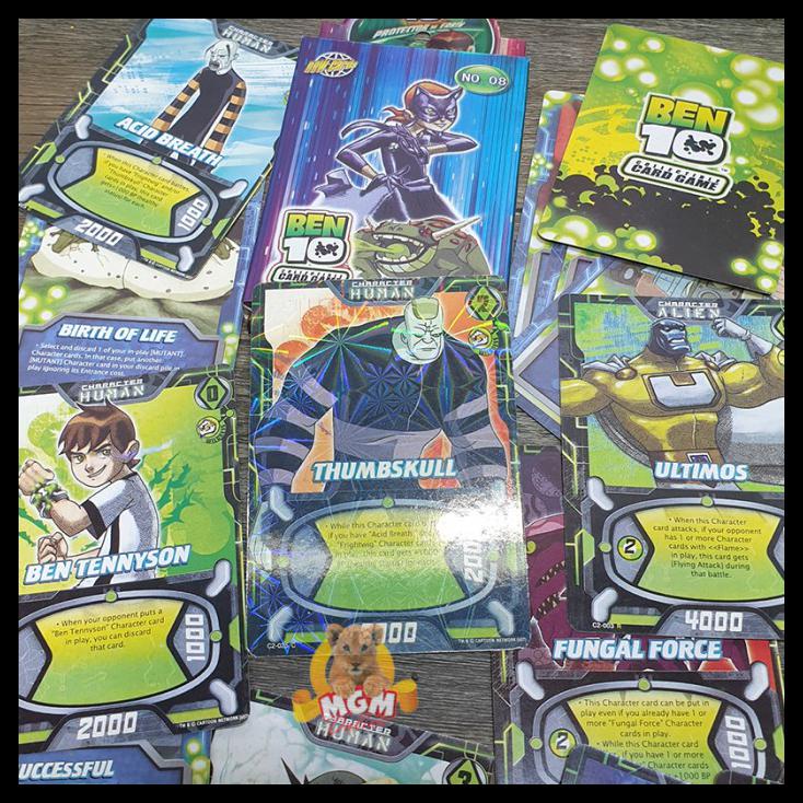 Kartu Bermain Ben 10 Card - Kartu Ben10 Collection Card