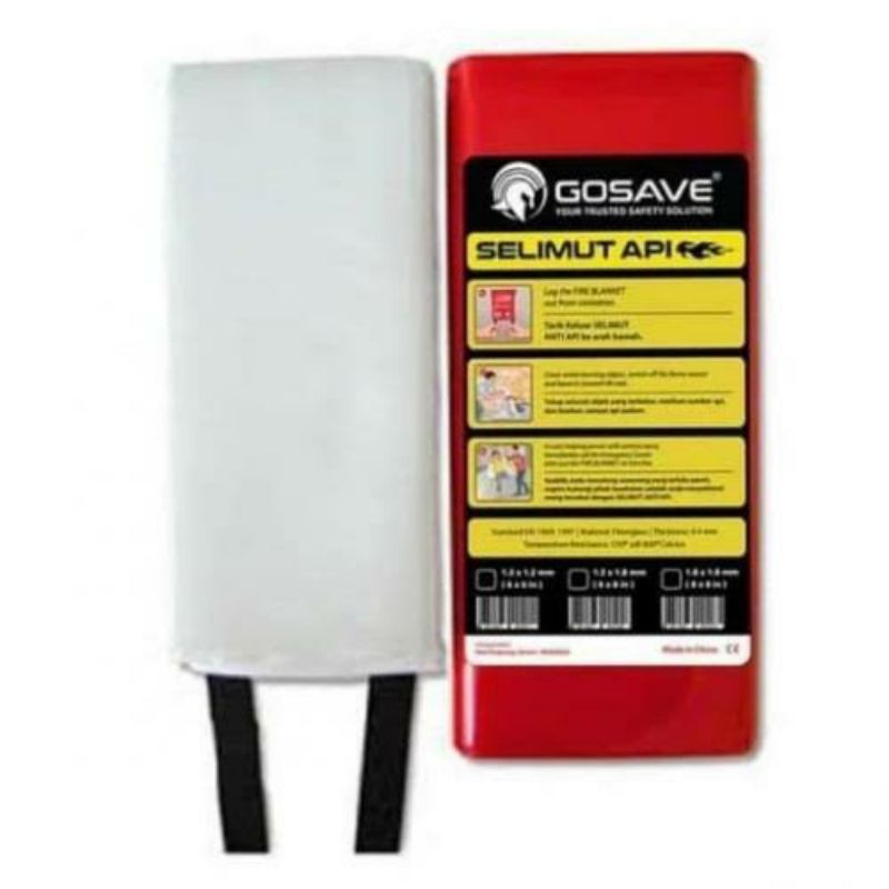 Selimut Pemadam Api / Fire Blanket 1,2 x 1,8 GOSAVE