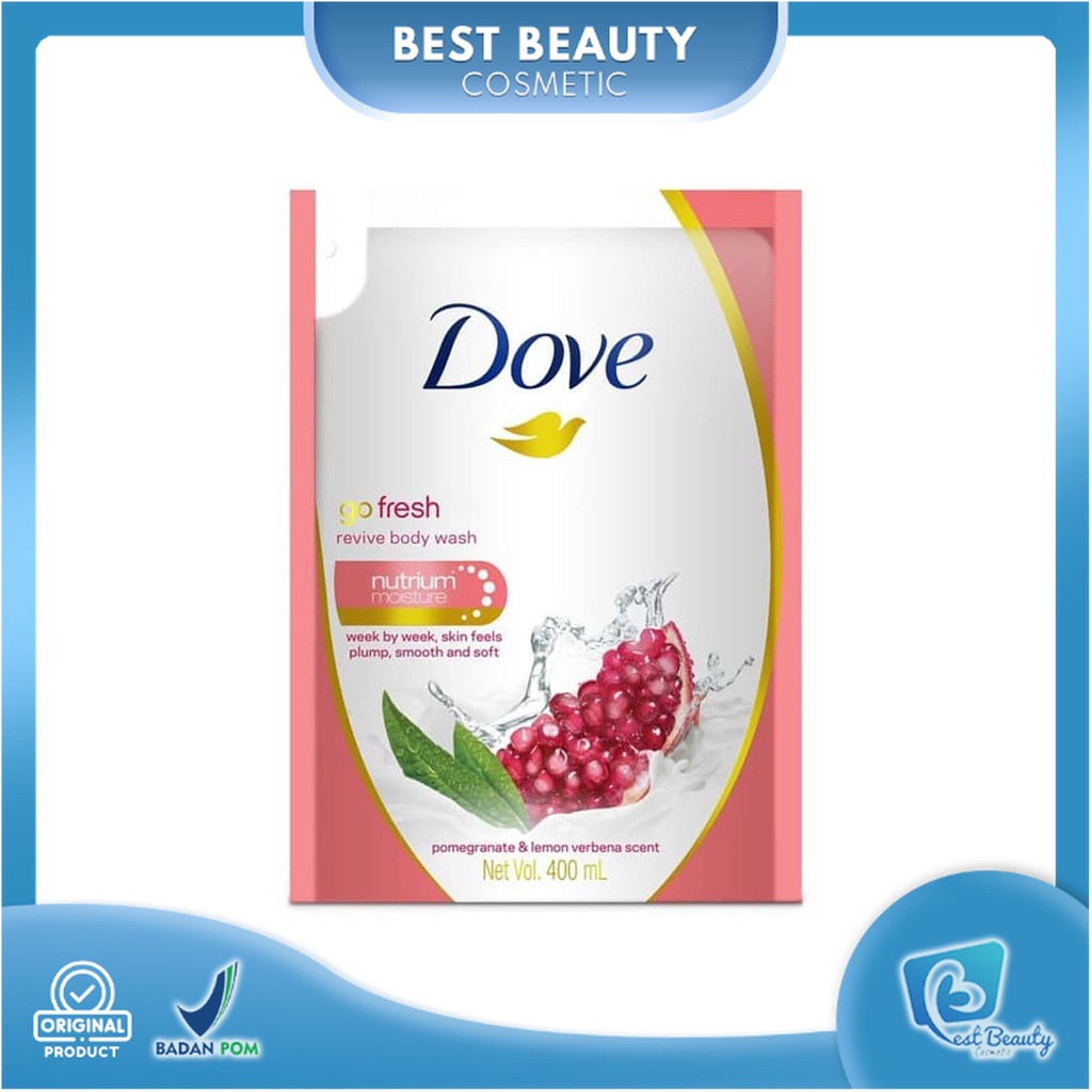 ★ BB ★ Dove Go Fresh Revive Body Wash Refill 400ml