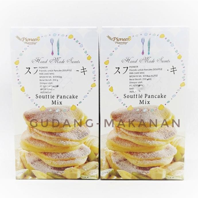 

Pioneer Souffle Pancake Mix 250gr - Standard