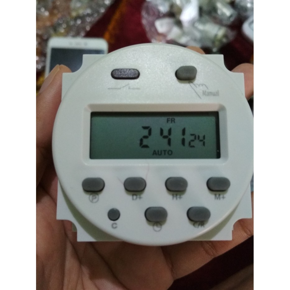 Sekar_Shop07 Timer Dc 12V Digital Otomatis Digital Timer