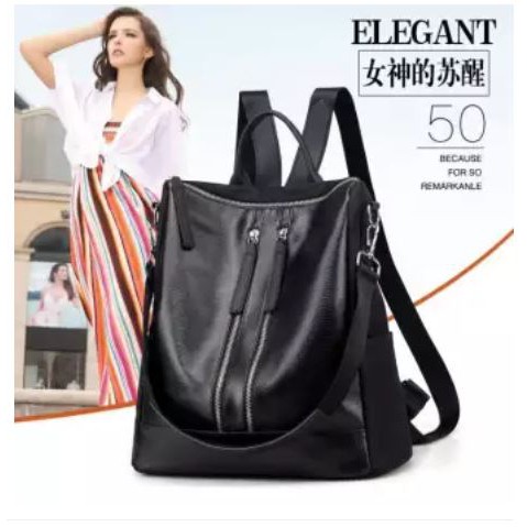 Tas Ransel Wanita Backpack Fashion Import Quality Korean Sling Bag Tas Selempang