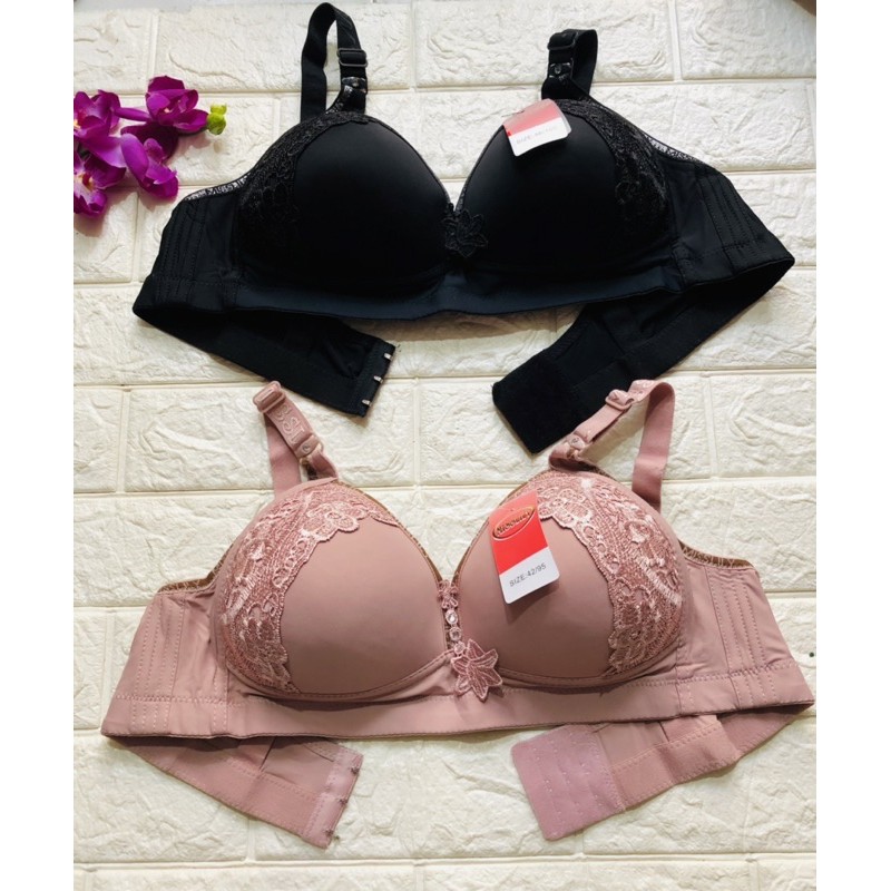 MISSLILY  | BRA BUSA Cup Besar Kait 3 / BH Jumbo / Breathable Bra / art ML108