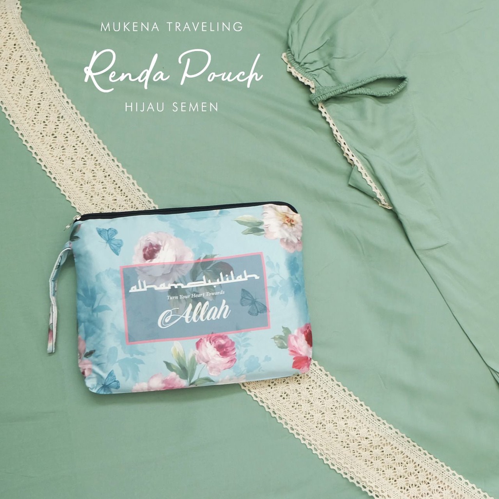 MUKENA BALI TASIK - MUKENA DEWASA TRAVELING RENDA POUCH