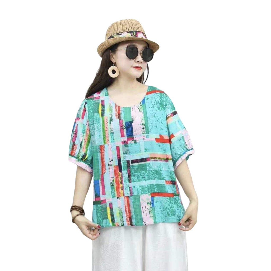 (008) ATASAN WANITA BLUS BLOUSE MODEL TERBARU KEKINIAN Baju Blouse wanita (BLUS K