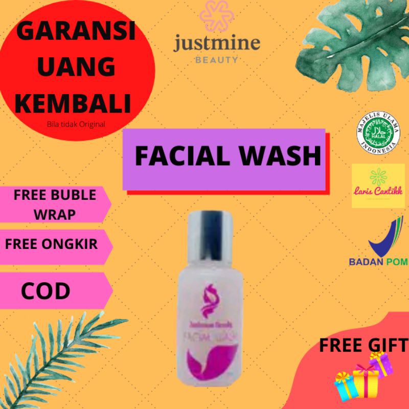 (BISA COD)Kosmetik kecantikan wajah perawatan skincare BPOM Justmine Beauty TONER