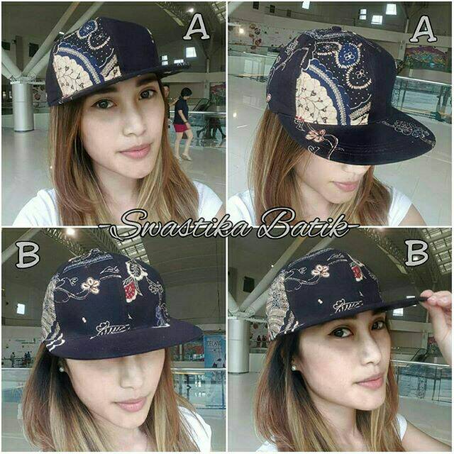 Batik Hat Topi Snapback Unisex Cewek Cowok Cap model A, C, D, E only