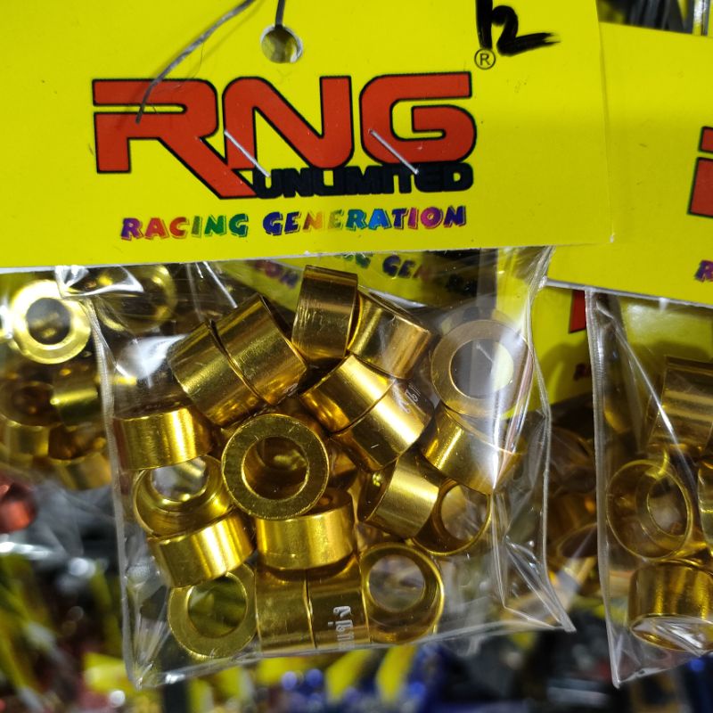 Ring baut Monel CNC SHARKY variasi size 10mm 12 mm 14mm 20 biji