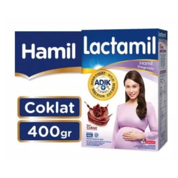 LACTAMIL Pregnasis Susu Ibu Hamil Coklat Box 400g 400 g