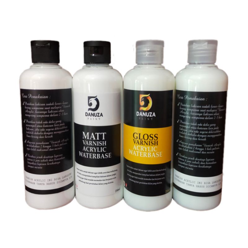 

Danuza Varnish Acrylic Waterbase Fliptop 250ml