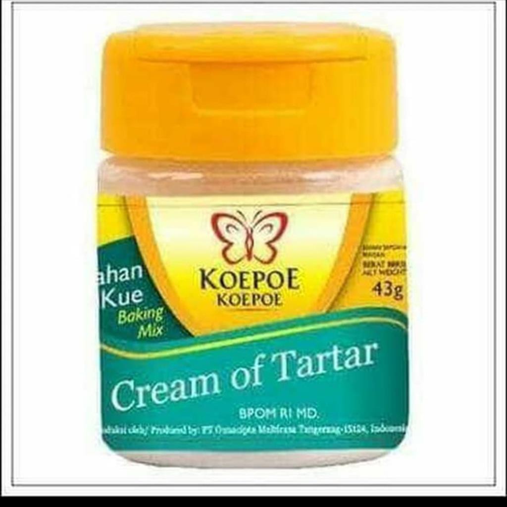 

Koepoe Koepoe Cream of Tartar 43 gram