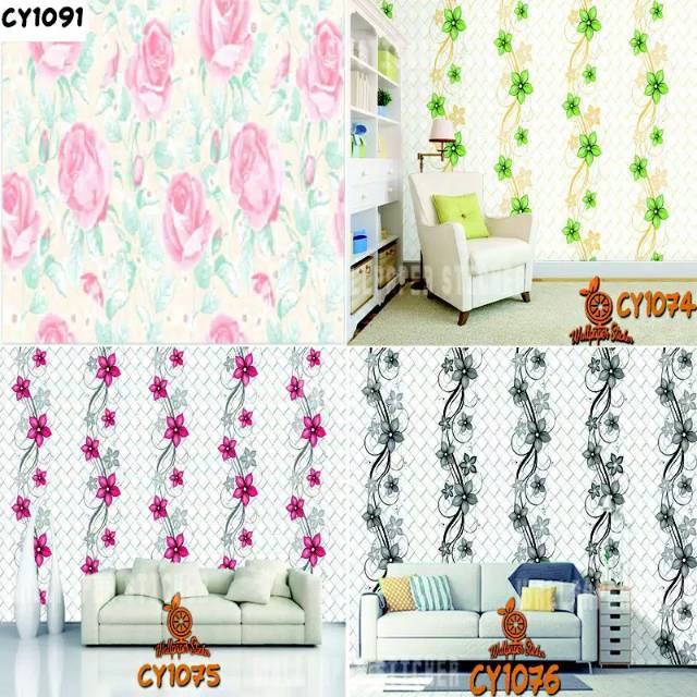 Walpaper dinding CY 1091 CY 1074 CY 1075 CY 1076