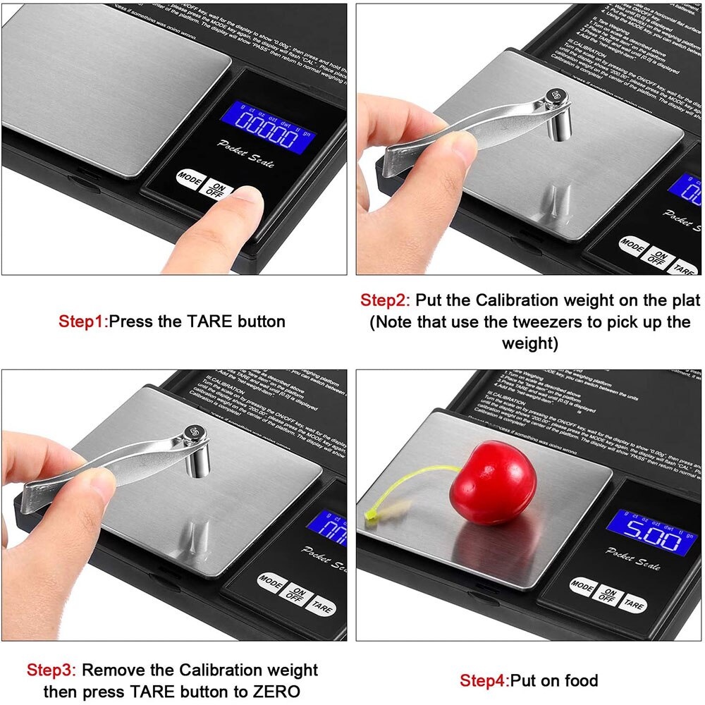 Timbangan Emas Digital Taffware Digipounds VSW0083 500gr / 200gr / 100gr Min 0.01gr Pocket Scale