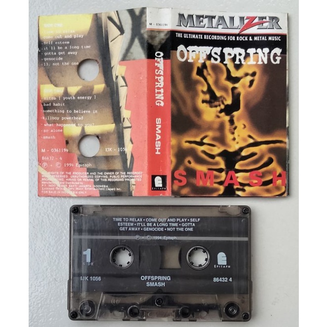 Kaset Pita The Offspring - Smash Original