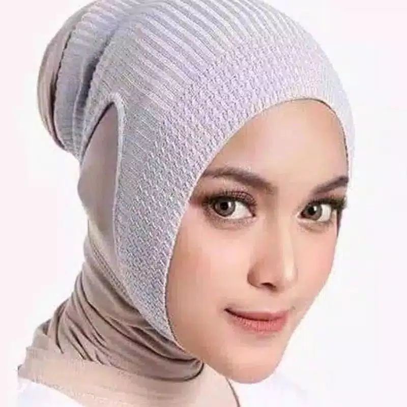 ciput rajut anti budek / hijab / dalaman hijab