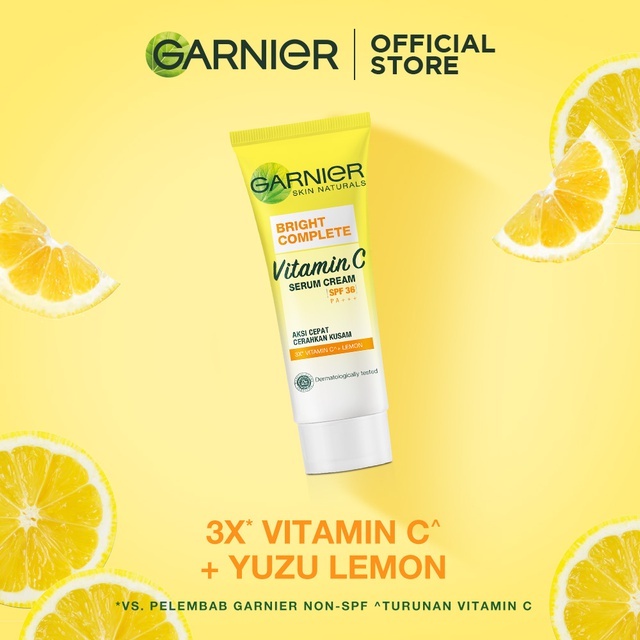 Garnier Light Complete White Yuzu SPF30 Day Cream 20ml