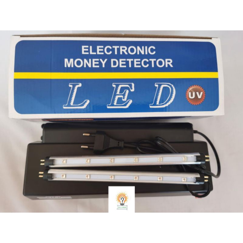 Money Detator LED 2 x 6 LED Lampu Detetor Uang Palsu LED