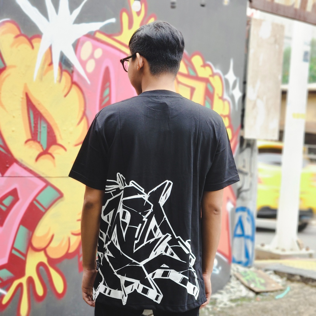 MDFK Ashtwo Outline graffiti Tshirt full print