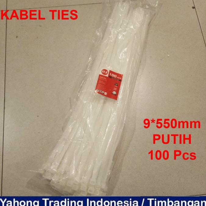 

Office & Stationery | Document Organizer | Kabel Ties / Kabel Tie 9 X 550Mm Putih | Best Seller