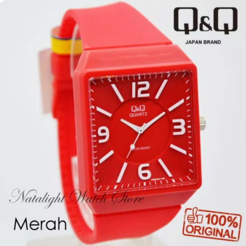 Laris Jam Tangan Wanita QQ VR30 Sport Original Rubber Mewah Murah Natalight Watch Store Terbatas