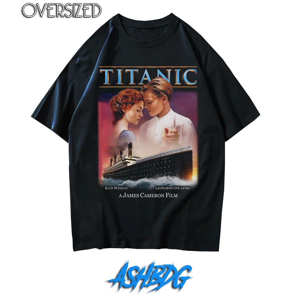 Titanic t shirt Vintage movie Oversize tee