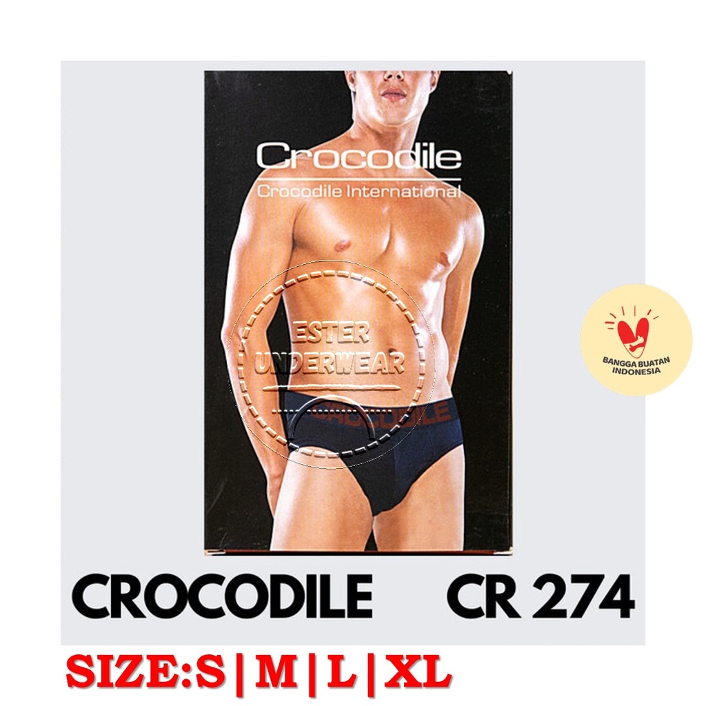 Celana Dalam Pria CROCODILE CR 274 ISI-2 PCS