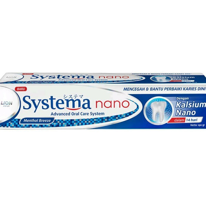 SYSTEMA Toothpaste 190gr ORIGINAL / Odol Pasta Gigi Systema by AILIN