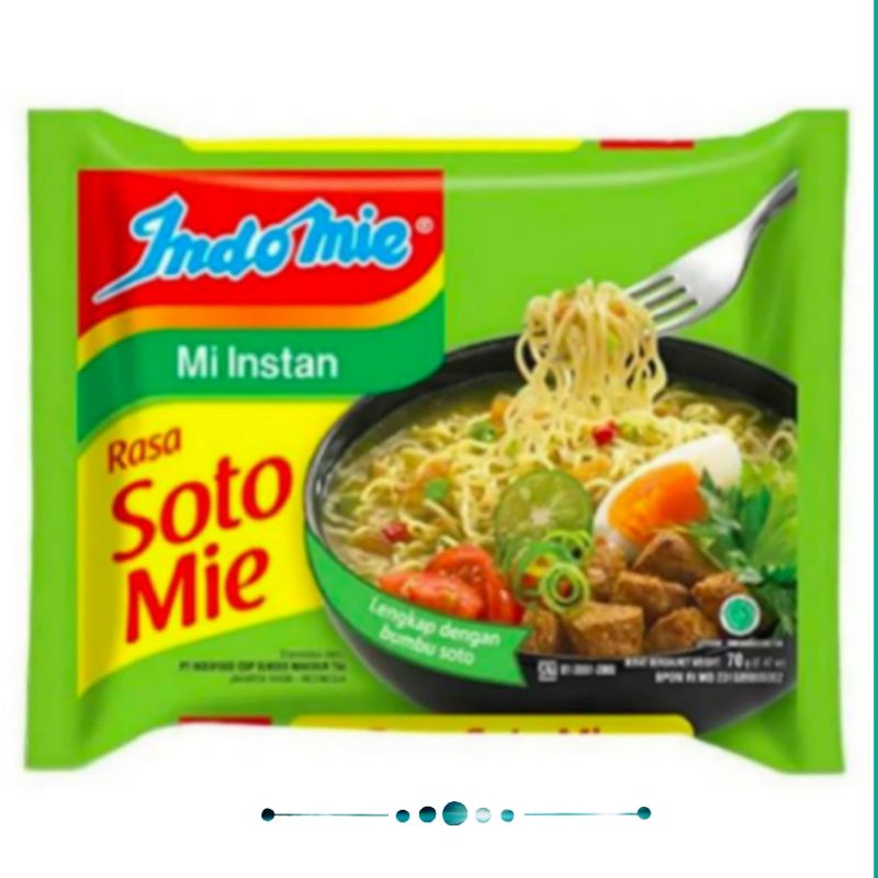 

indomie mi instan rasa soto mie