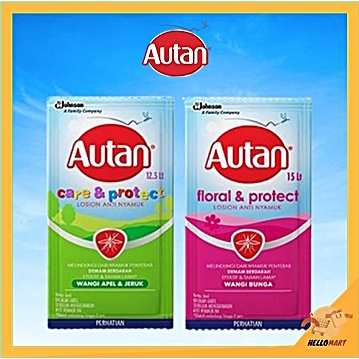 ORIGINAL Autan Lotion Anti Nyamuk Sachet 1 RENCENG ISI 12 SACHET / Obat Nyamuk / HELLOMARTID