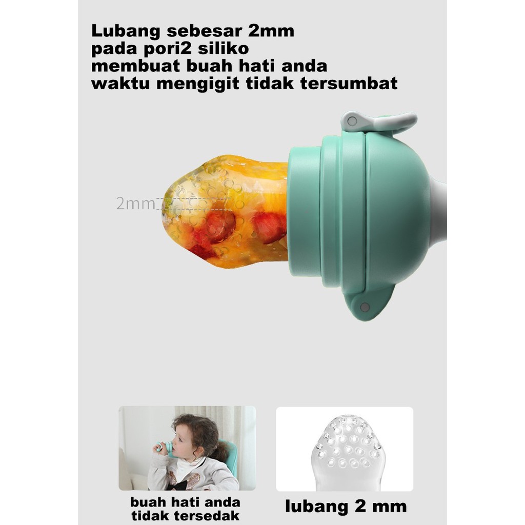 Empeng Buah/Sayuran Bayi Lucu / Dot Bayi / Baby Fruit &amp; Food Feeder disney ori