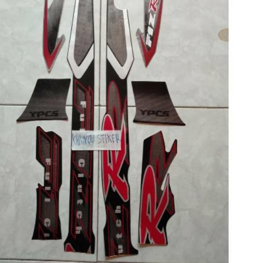 ✫ Striping fiz r 2001 hitam silver ֍