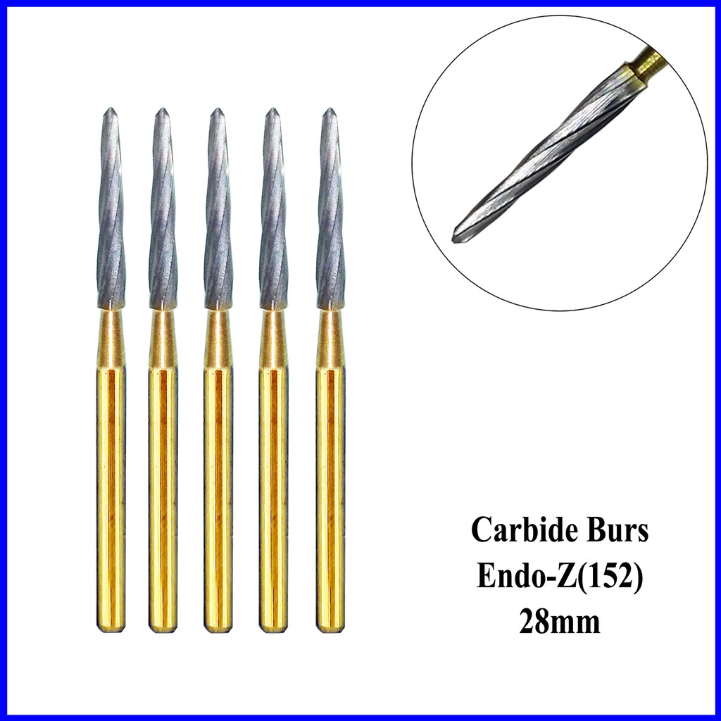 Dental Carbide Bur Endo Z 152 28mm