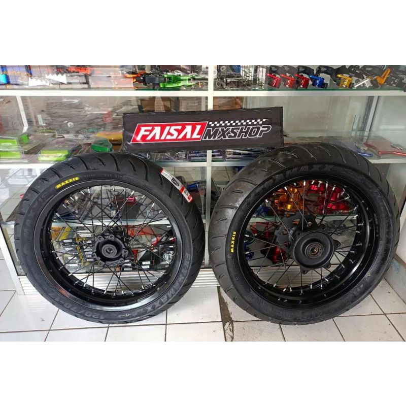 wheelset supermoto wr155