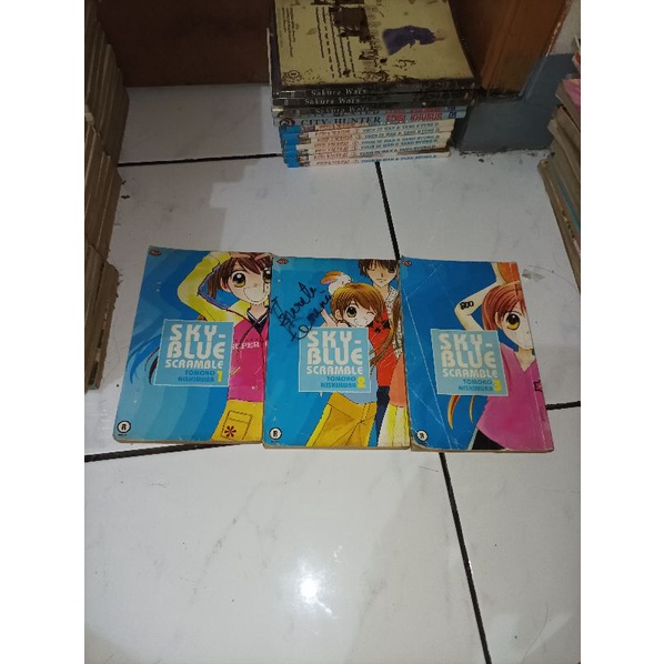 komik sky blue scramble 1-3 tamat